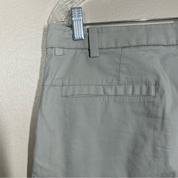 Lululemon Mens Commission Pants Classic Swift Cotton Size 34x34 Beige Khaki - Picture 8 of 9